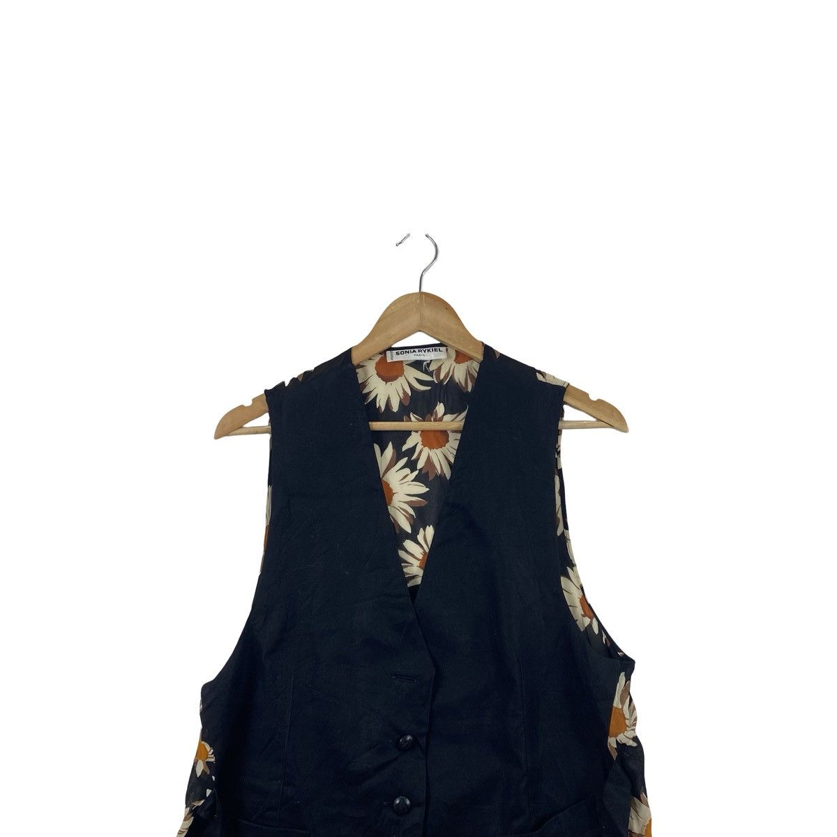 Sonia Rykiel Vintage SONIA RYKIEL Paris Floral Panel Button Front Size M / US 6-8 / IT 42-44 - 2 Thumbnail