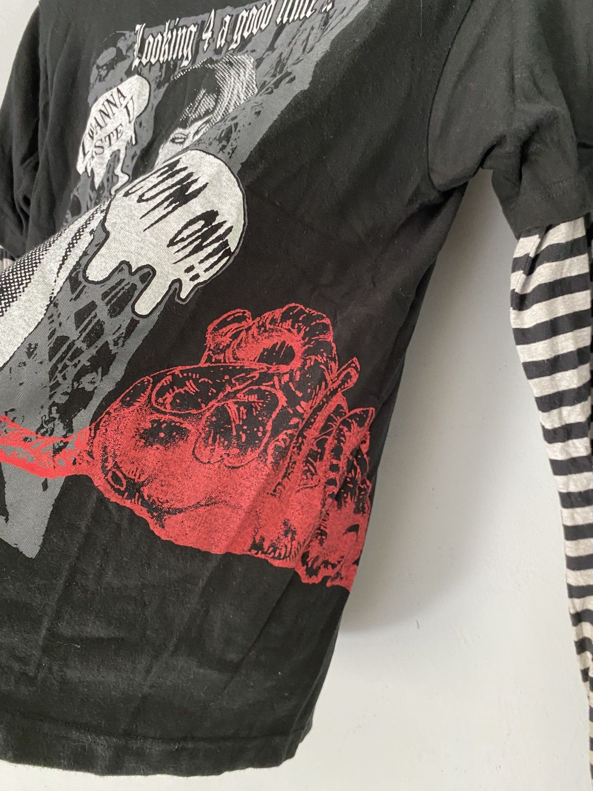 If Six Was Nine × Japanese Brand × Le Grande Bleu (L.G.B.) 2in1 Sex pot revenge lecaf double layers goth punks tee Size US M / EU 48-50 / 2 - 4 Thumbnail