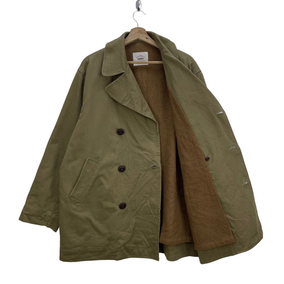Japanese Brand Vintage Gmobile Double Breasted Blanket Jacket Size US L / EU 52-54 / 3 - 1 Thumbnail