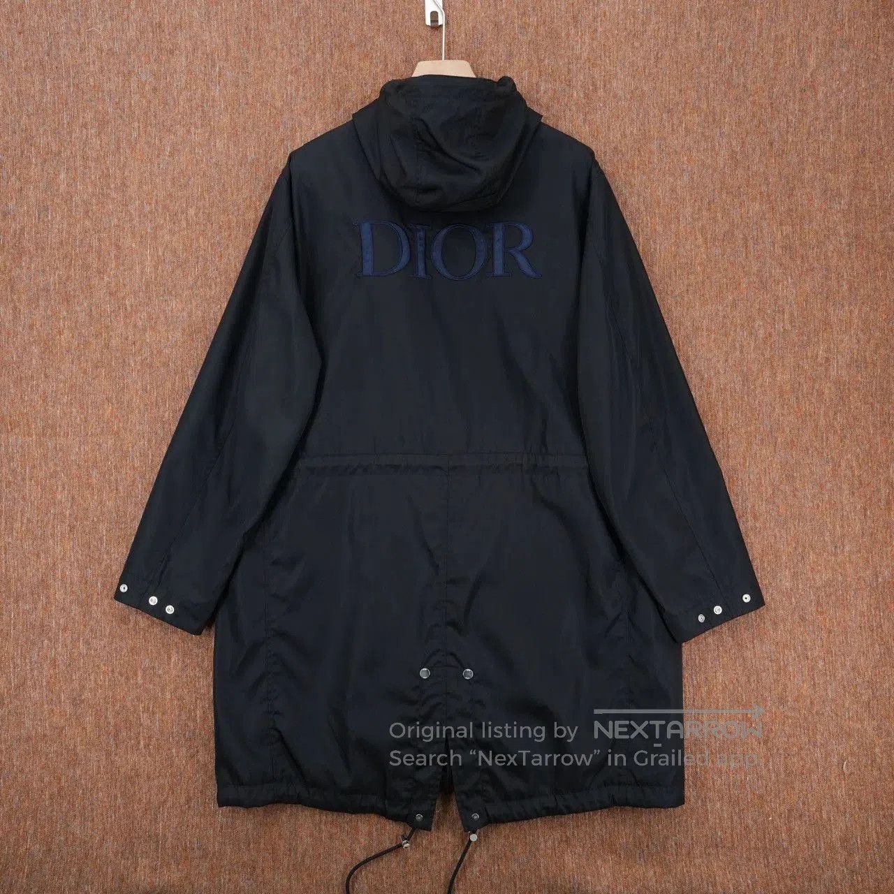 Dior Dior Embroidered Logo Nylon Parka. Size US XL / EU 56 / 4 - 2 Thumbnail