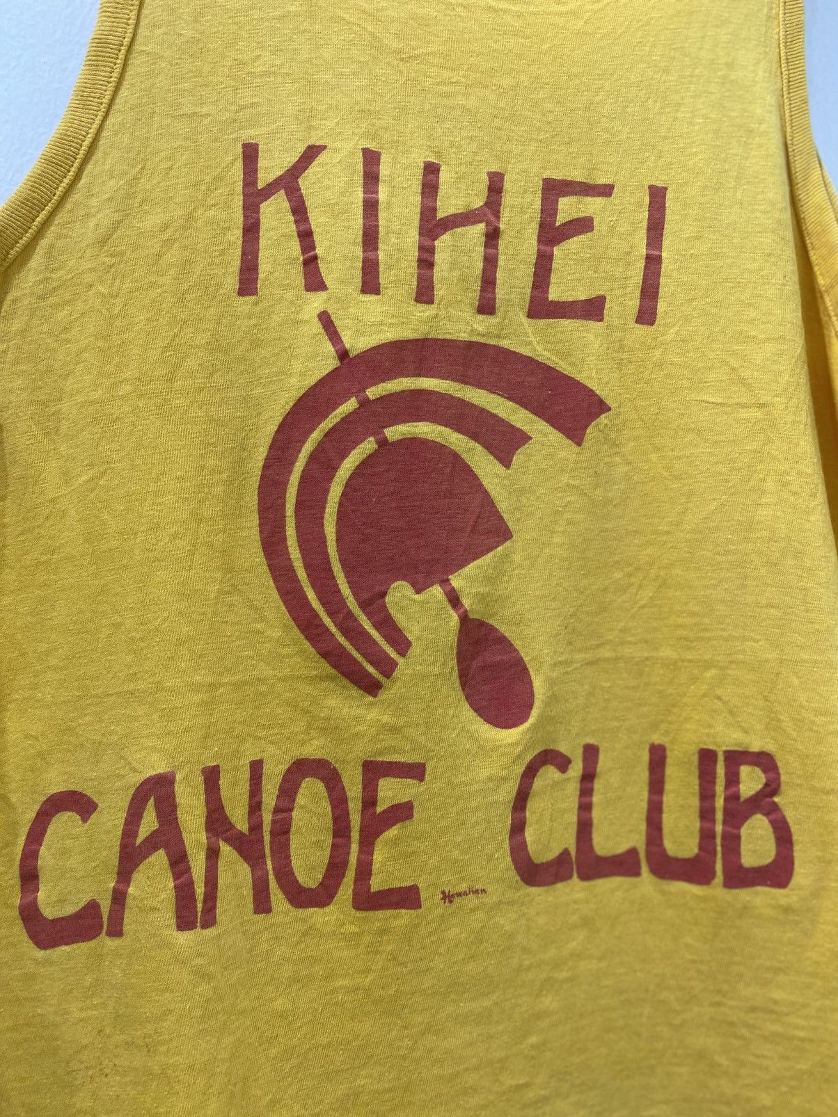 Vintage Vintage 70s Tank Top Maui County Champions Hawaiian T-Shirt Size US M / EU 48-50 / 2 - 6 Thumbnail