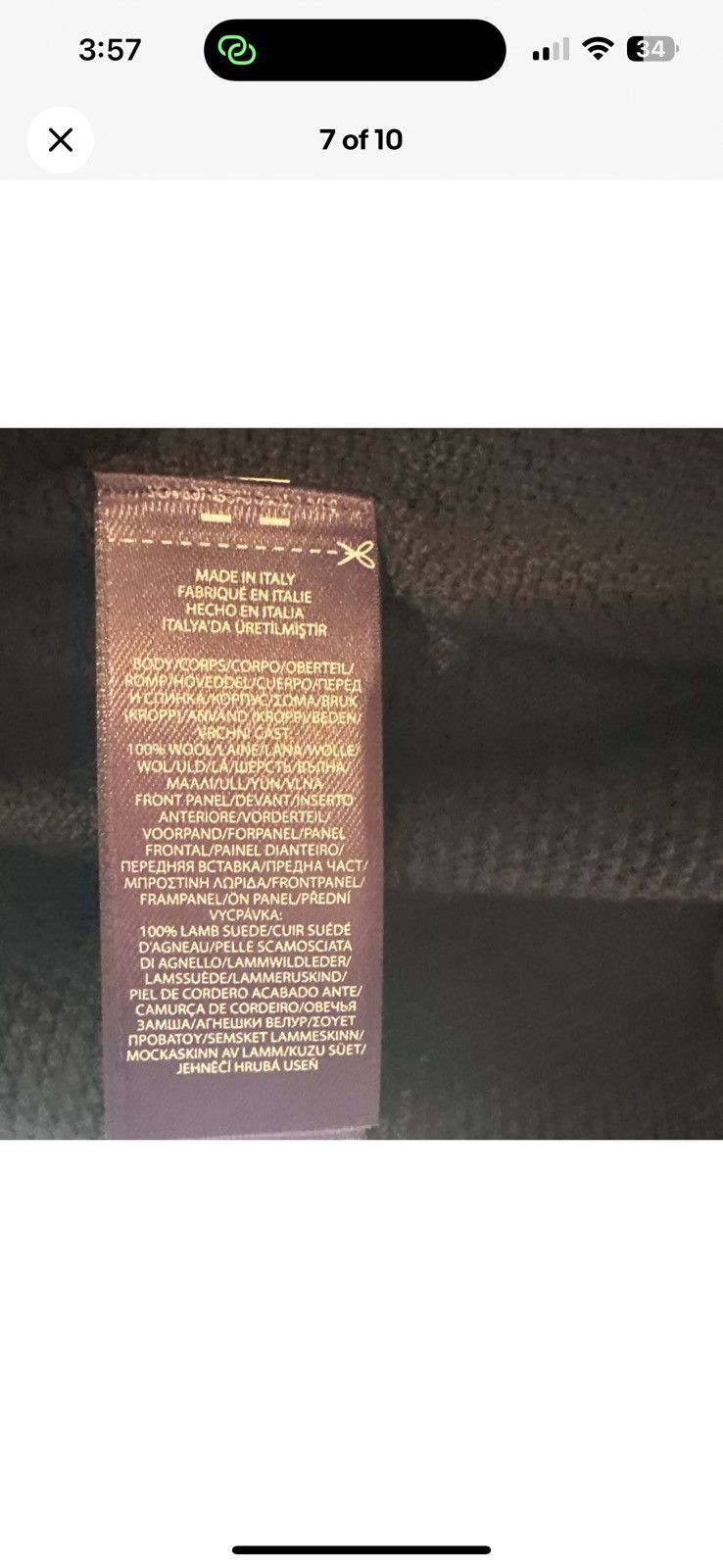 Ralph Lauren Purple Label Ralph Lauren Purple Label Jacket Size US S / EU 44-46 / 1 - 6 Thumbnail