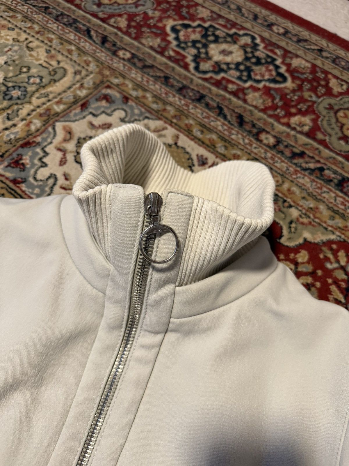 Prada Prada Linea Rossa Long Coat Luxury Women’s Streetwear Hype Size L / US 10 / IT 46 - 7 Thumbnail