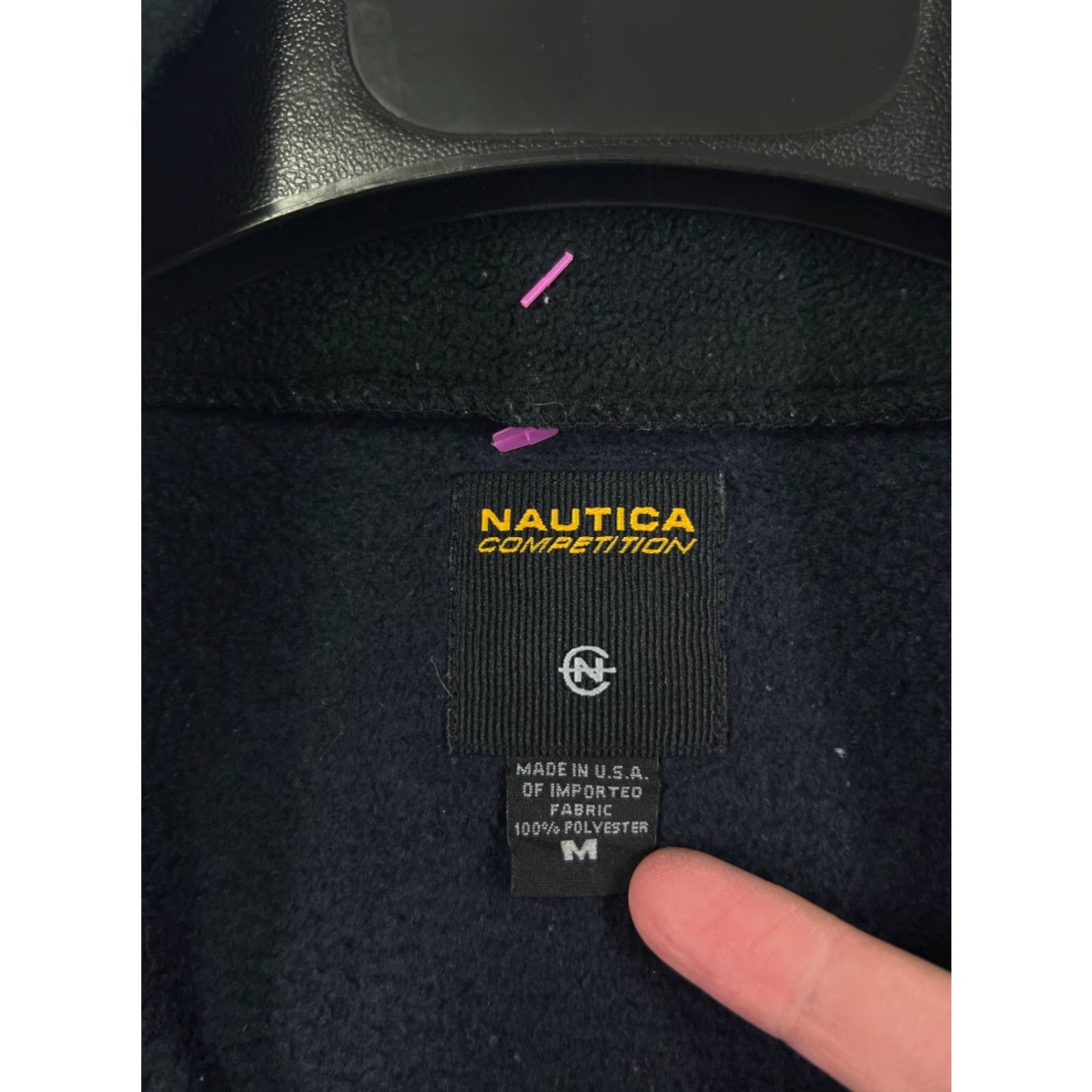 Nautica VINTAGE Nautica Vest Mens Large Blue Full Zip Made USA 100% Polyester Pockets Size US L / EU 52-54 / 3 - 3 Thumbnail