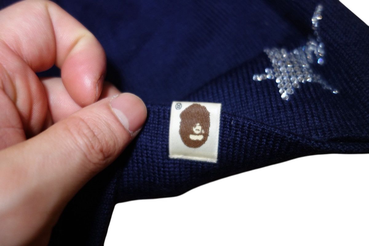 Bape F/W 2006 Bape Star Swarovski Beanie Size ONE SIZE - 3 Thumbnail