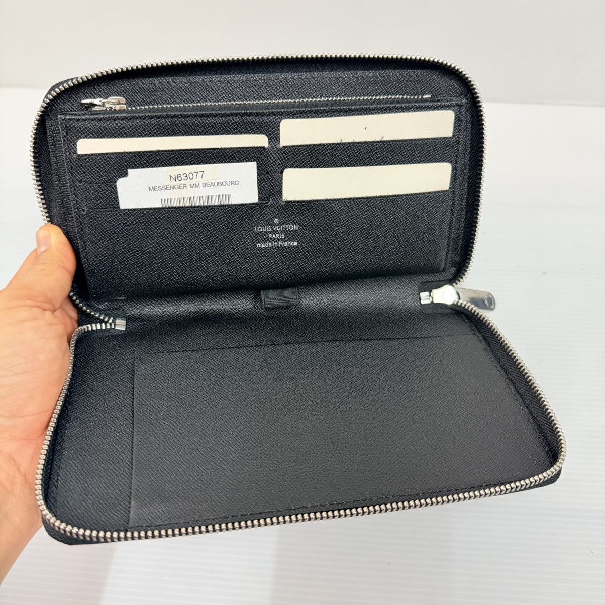Louis Vuitton LOUIS VUITTON Damier Graphite Canvas Zippy Organizer Wallet Size ONE SIZE - 6 Thumbnail
