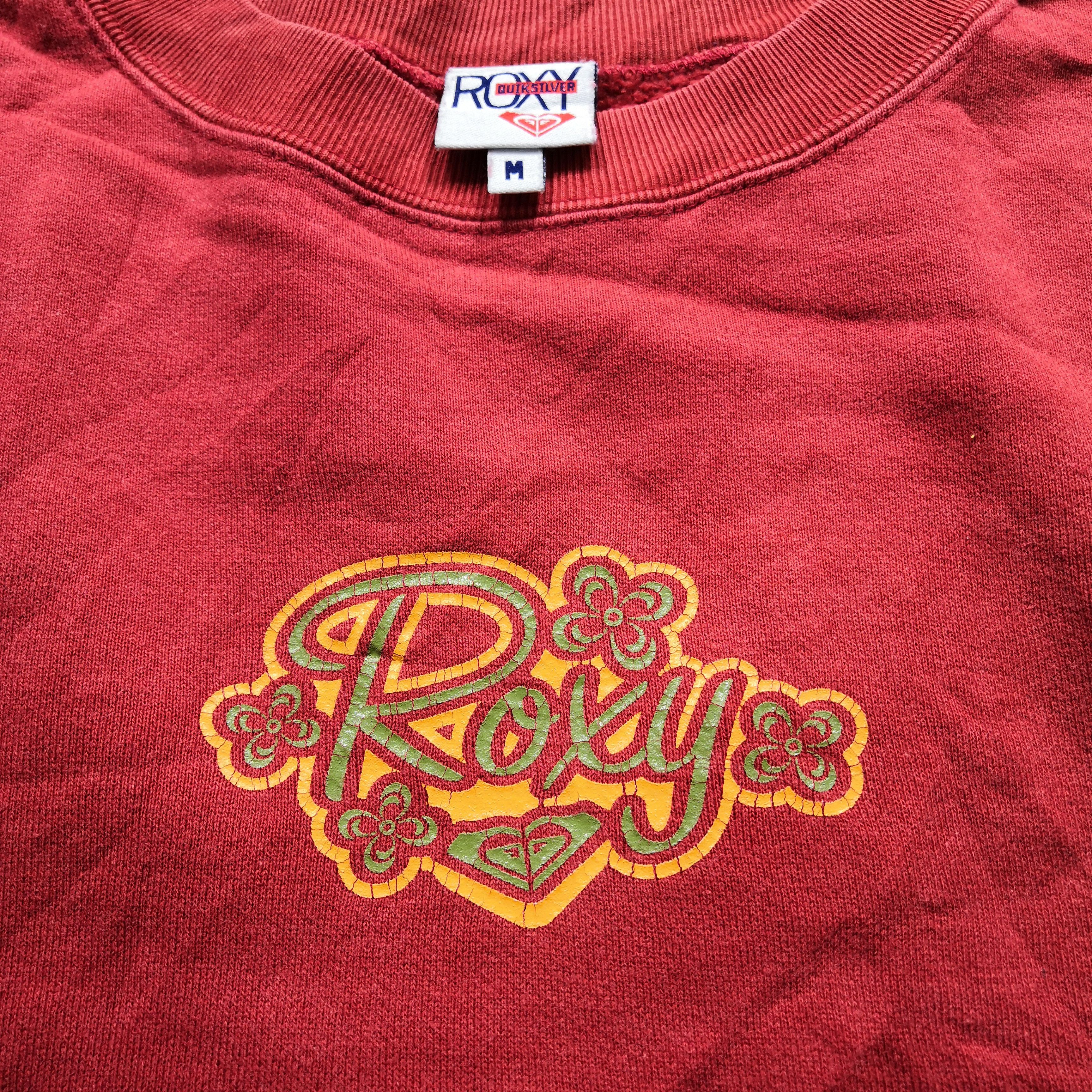 Vintage Roxy Sweatshirt Jumper Roxy Surfwear Sweater
