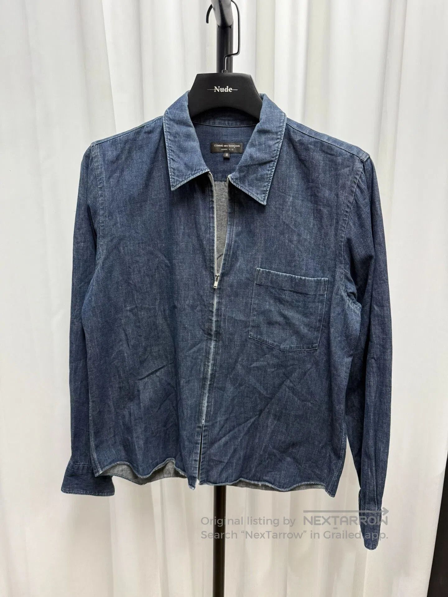 Comme des Garcons Homme Plus comme des garcons denim pocket shirt jacket. Size US M / EU 48-50 / 2 - 1 Thumbnail