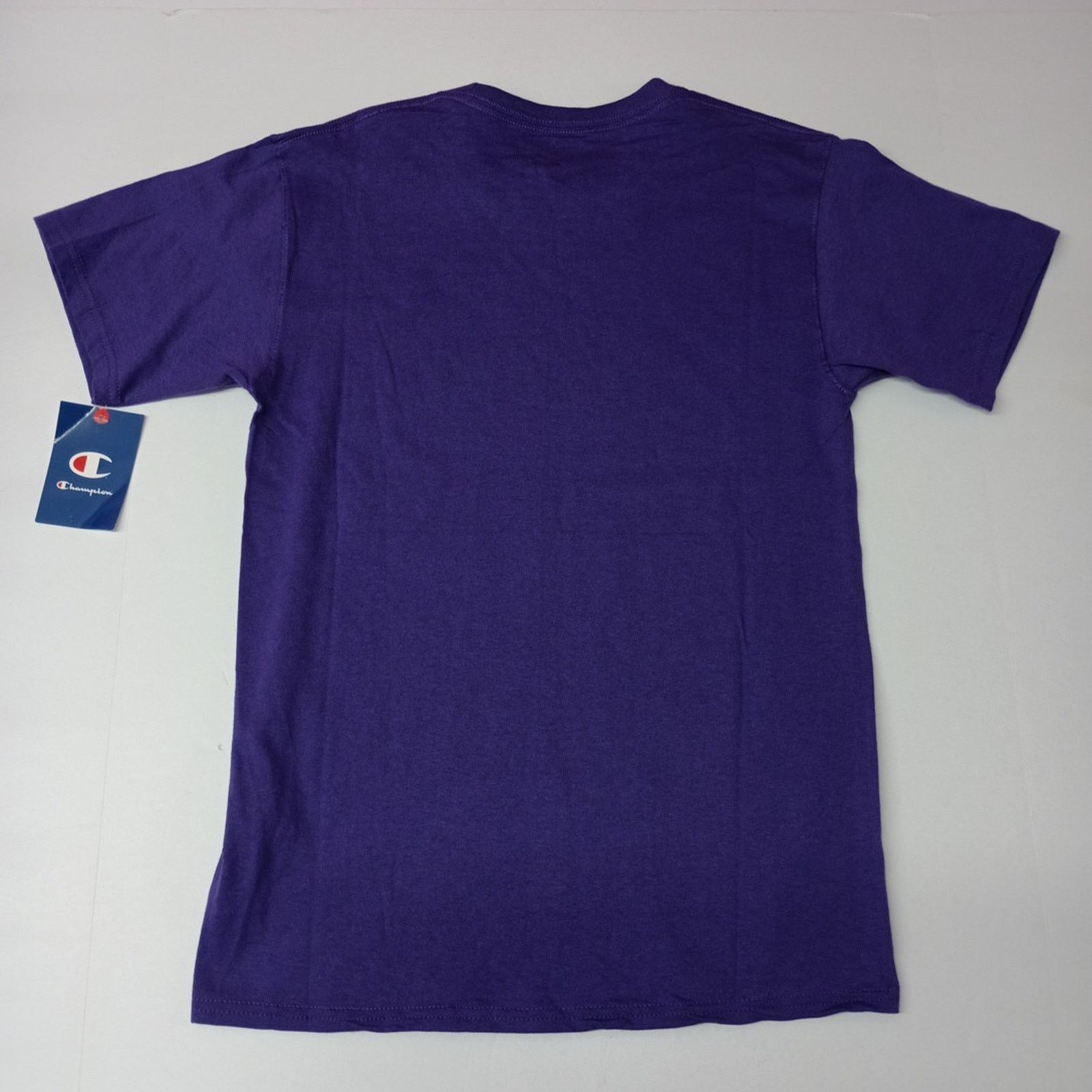 Champion Champion T-Shirt Mens S Purple Embroidered Logo Short Sleeve Size US S / EU 44-46 / 1 - 7 Thumbnail