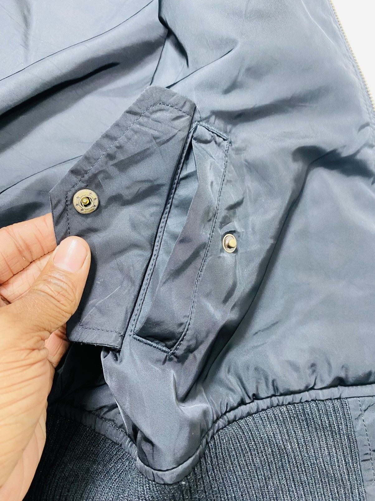 Japanese Brand Vtg Reversible Satin Bomber Jacket Sukajan Ingni Size US M / EU 48-50 / 2 - 15 Thumbnail