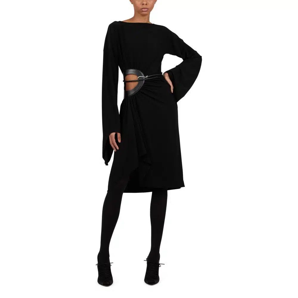 Tom Ford o1loc1c0625 ABJ727 Cut out Cocktail Dress in Black Size S / US 4 / IT 40 - 2 Thumbnail