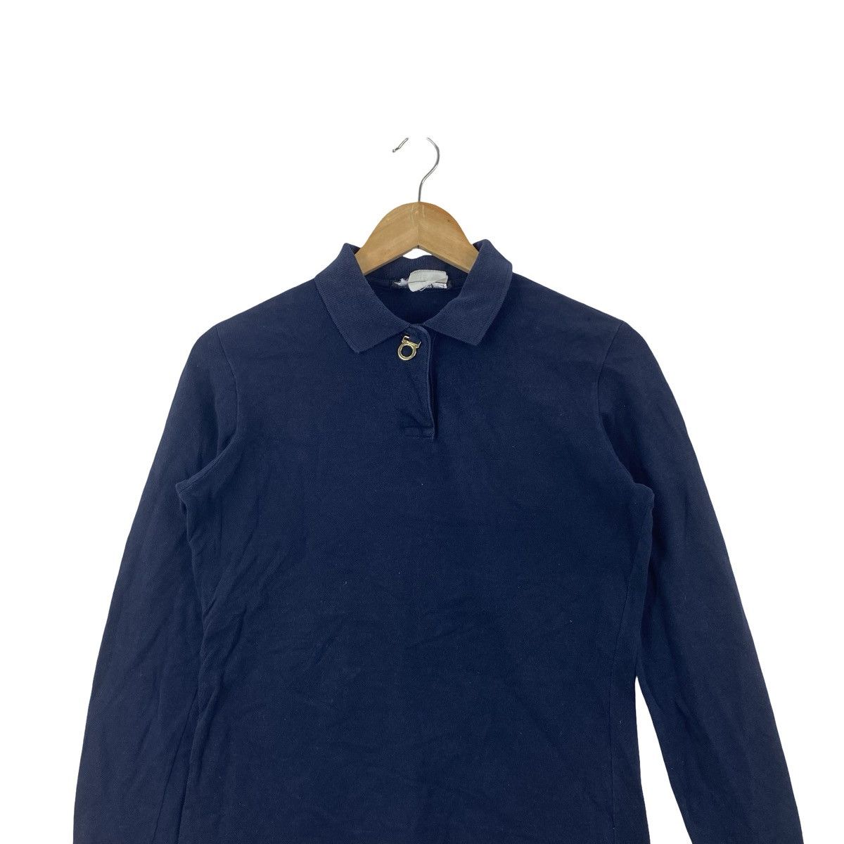 Salvatore Ferragamo SALVATORE FERRAGAMO Made in Italy Polo Shirt With Gancini Size US S / EU 44-46 / 1 - 2 Thumbnail