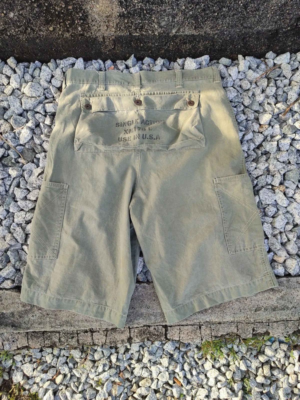 Vintage Vintage Military Style Utility Shorts “USE IN U.S.A.”Stencil Size US 34 / EU 50 - 1 Thumbnail