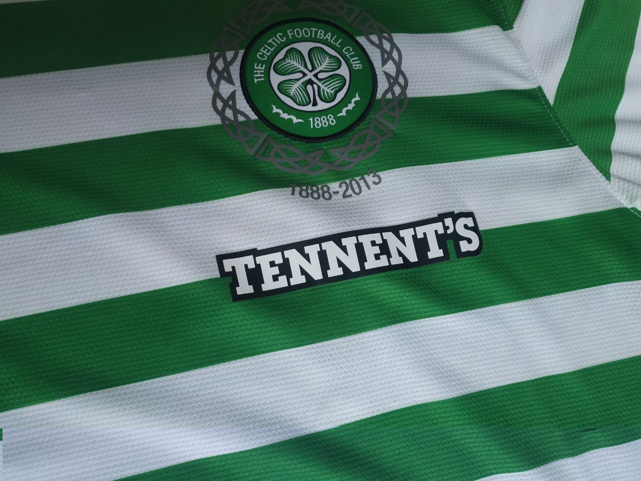 Nike Nike 2012 Celtic FC 125th Anniversary Home Jersey RARE 3XL Size US XXL / EU 58 / 5 - 3 Thumbnail