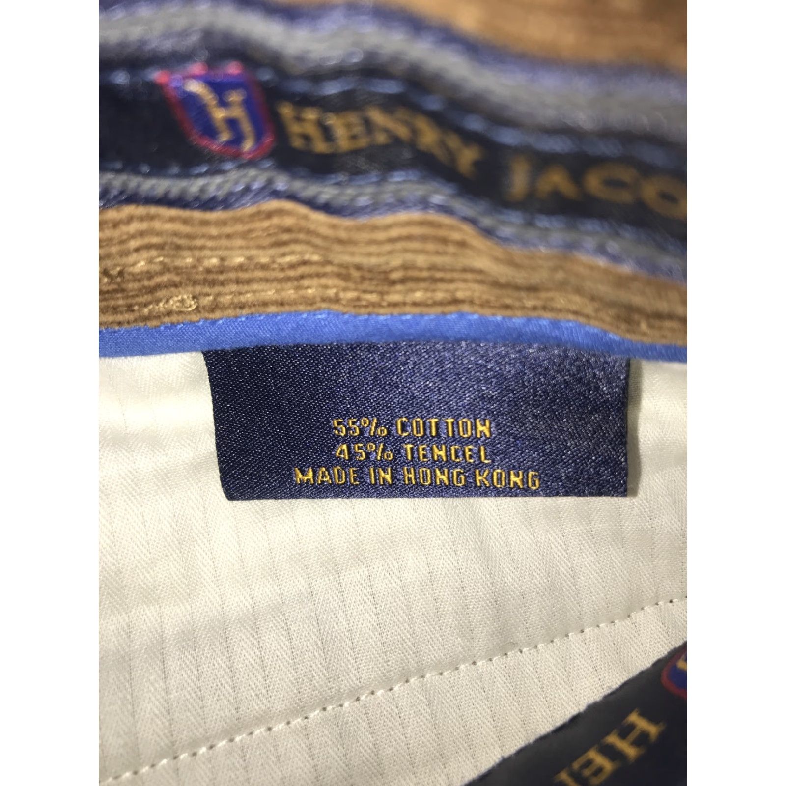 Vintage VINTAGE Henry Jacobson Brown Corduroy Pants Men 36 Classic Fit Brown Cotton Tencel Corduroy Pants 90s Fashion Mens Size US 36 / EU 52 - 2 Thumbnail