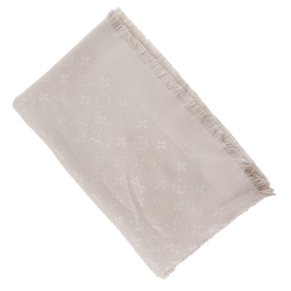 Louis Vuitton Louis Vuitton Louis Vuitton Monogram Silk Stole Others Shawl M71336 DUTY FREE for USA Size ONE SIZE - 1 Thumbnail