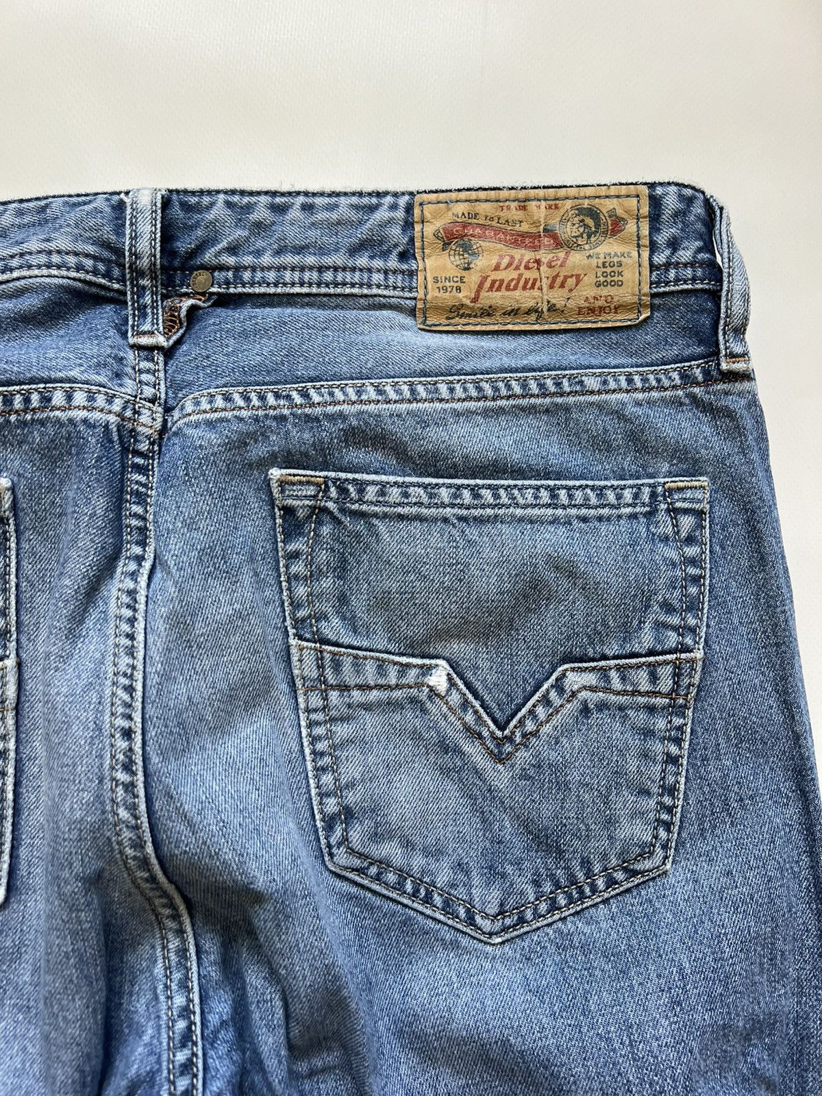 Diesel Vintage Diesel Larkee Blue Pants Denim Jeans Basic Size US 32 / EU 48 - 3 Thumbnail