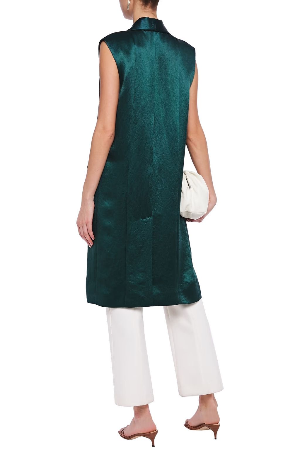 Brunello Cucinelli o1y0725 Pea Coat in Emerald Green Size M / US 6-8 / IT 42-44 - 3 Thumbnail