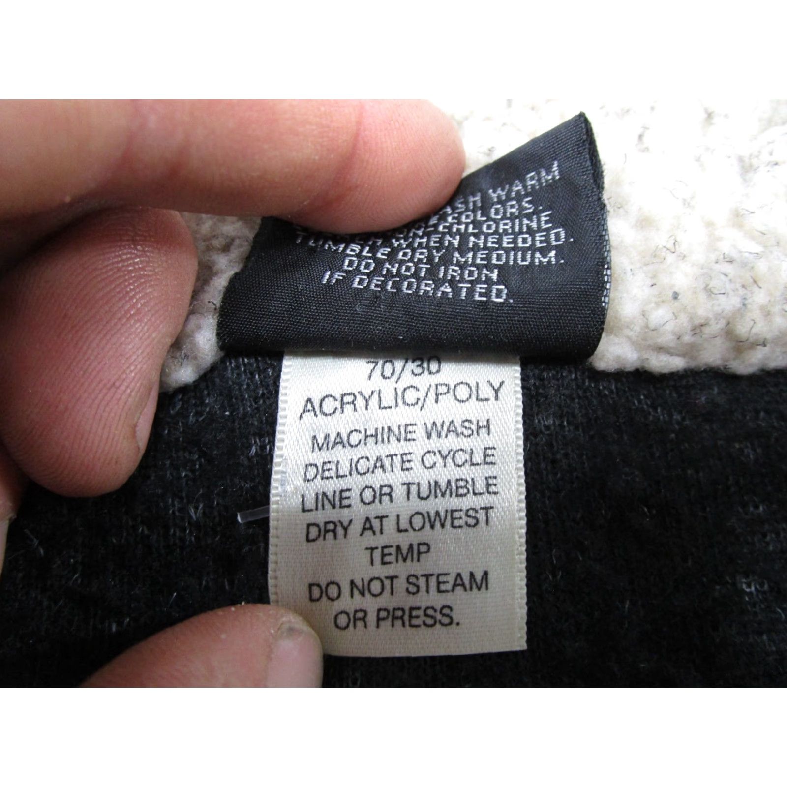 Vintage VINTAGE San Segal Jacket Casual Men L Black Cotton 1/4 Zip Embroidered USA Made Size US L / EU 52-54 / 3 - 4 Thumbnail