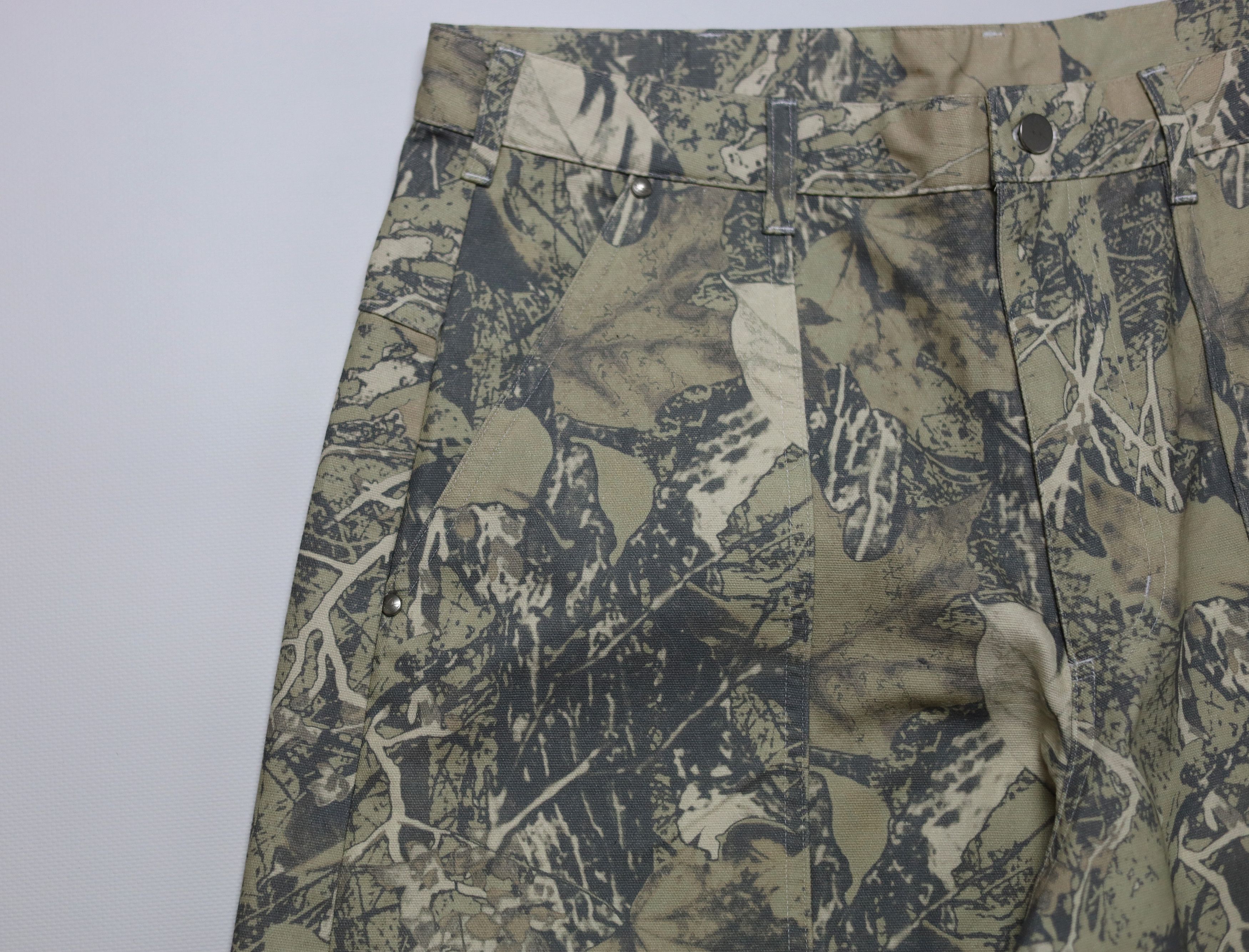 Adidas Adidas Originals Canvas Cargo Work Pants Real Tree AsiaFit Size US 34 / EU 50 - 5 Thumbnail