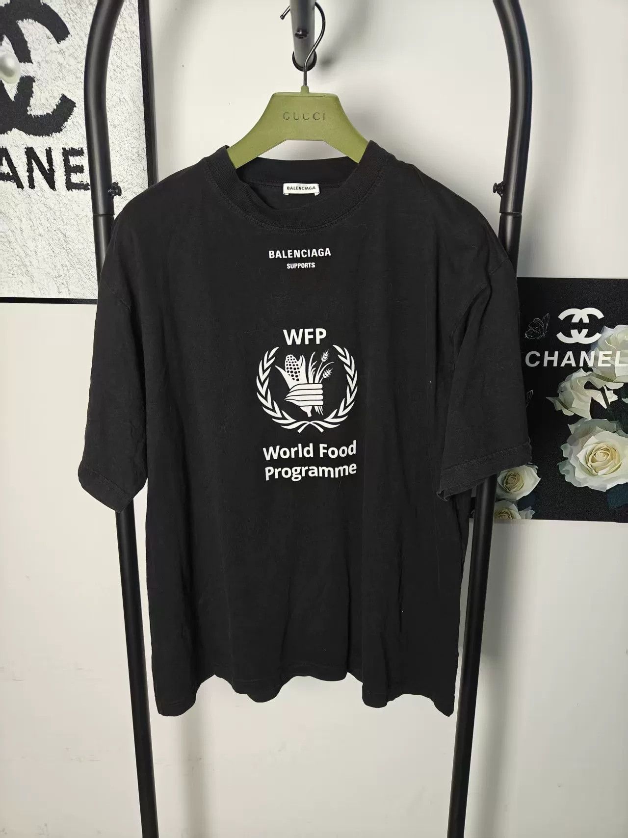 Balenciaga Balenciaga Logo Short Sleeve T-Shirt Size US M / EU 48-50 / 2 - 1 Thumbnail