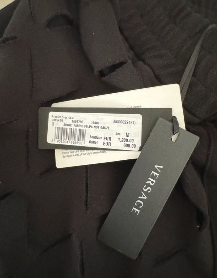Versace Versace Black Shorts Size US 30 / EU 46 - 5 Thumbnail