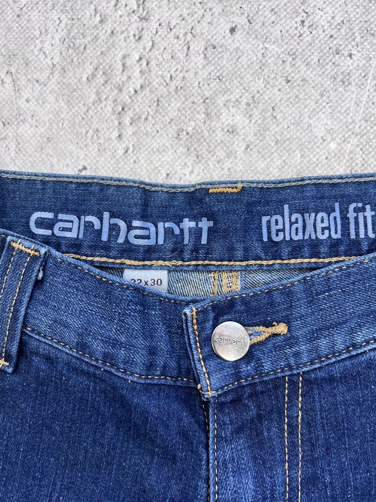 Carhartt × Vintage Carhartt Relaxed Loose Fit Y2k Baggy Carpenter Pants B324 Size US 32 / EU 48 - 14 Thumbnail