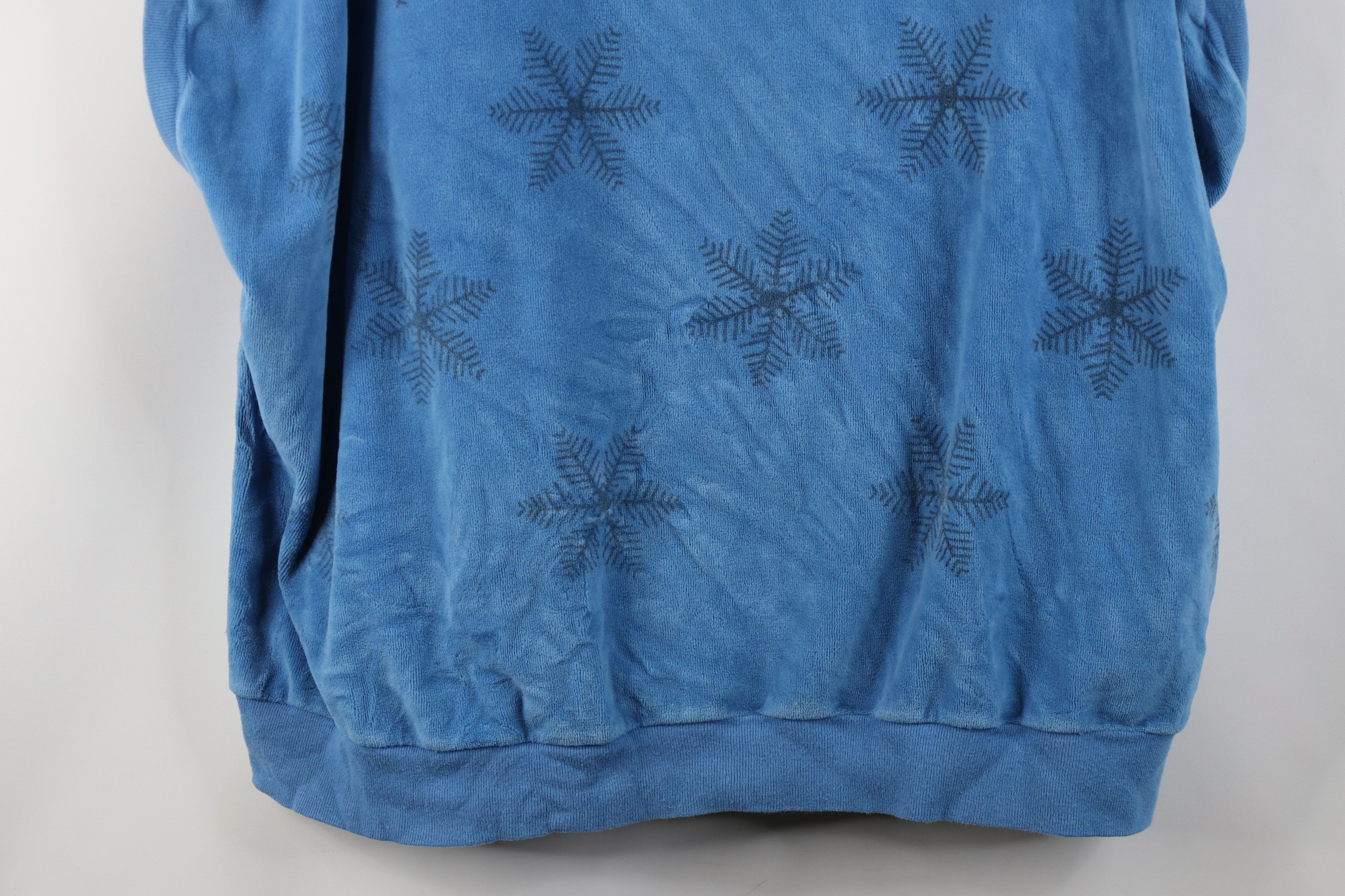 Vintage Vintage 80s 90s Streetwear Sleeve Snowflake Sweater Vest USA Size 3XL / US 20-22 - 3 Thumbnail