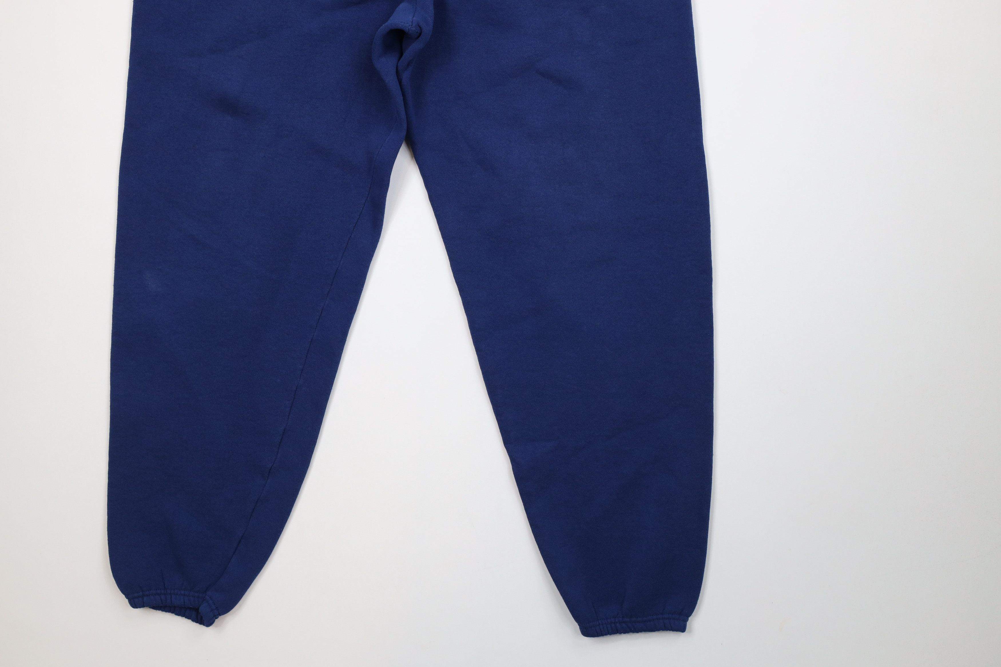 Vintage Vintage 90s USA Olympics Blank Sweatpants Joggers Blue USA Size US 36 / EU 52 - 4 Thumbnail