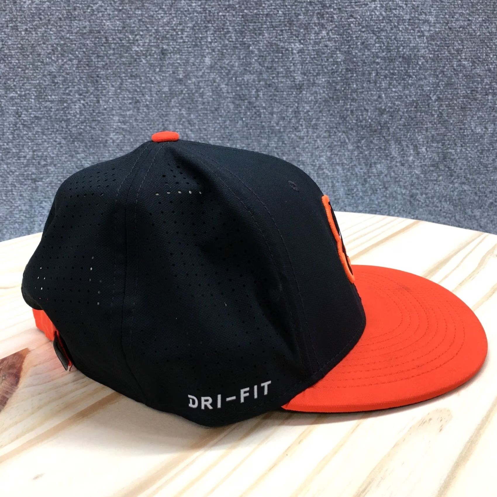 Nike Baltimore Orioles Nike Baseball Cap Unisex Black Orange OS Embroidered Logo Size ONE SIZE - 6 Thumbnail