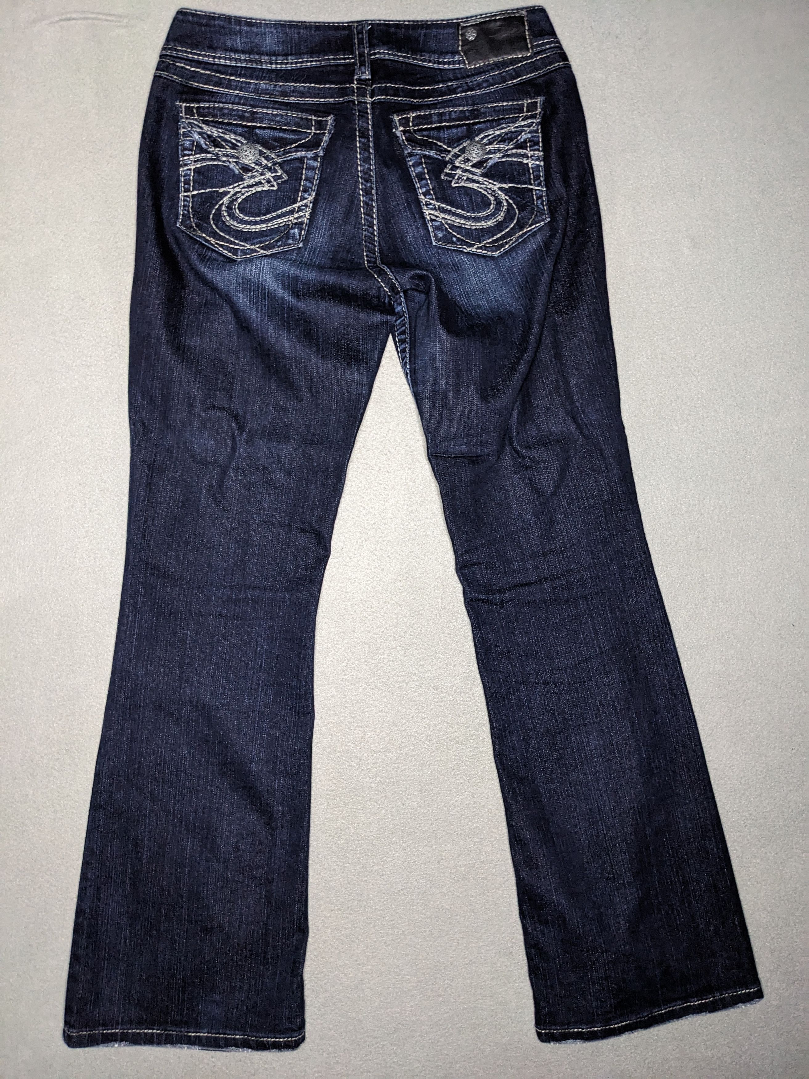 Silver Jeans Co. Silver Jeans Suki Surplus 30x32 Bootcut Denim Flap Pocket Size 30" / US 8 / IT 44 - 2 Thumbnail