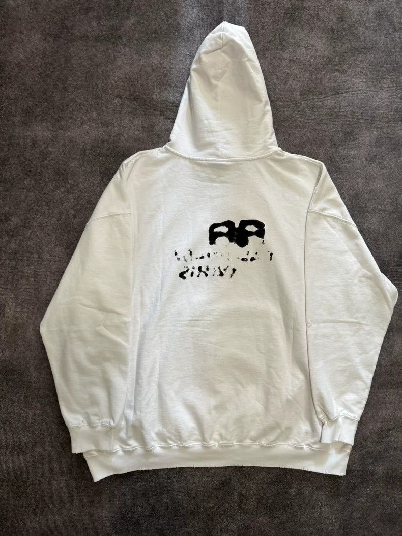 Balenciaga Balenciaga Double b graffiti hoodie Size US S / EU 44-46 / 1 - 2 Thumbnail