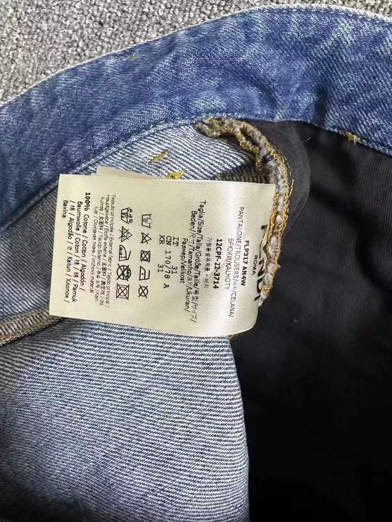 Fendi Fendi 23 new jeans Size US 31 - 4 Thumbnail