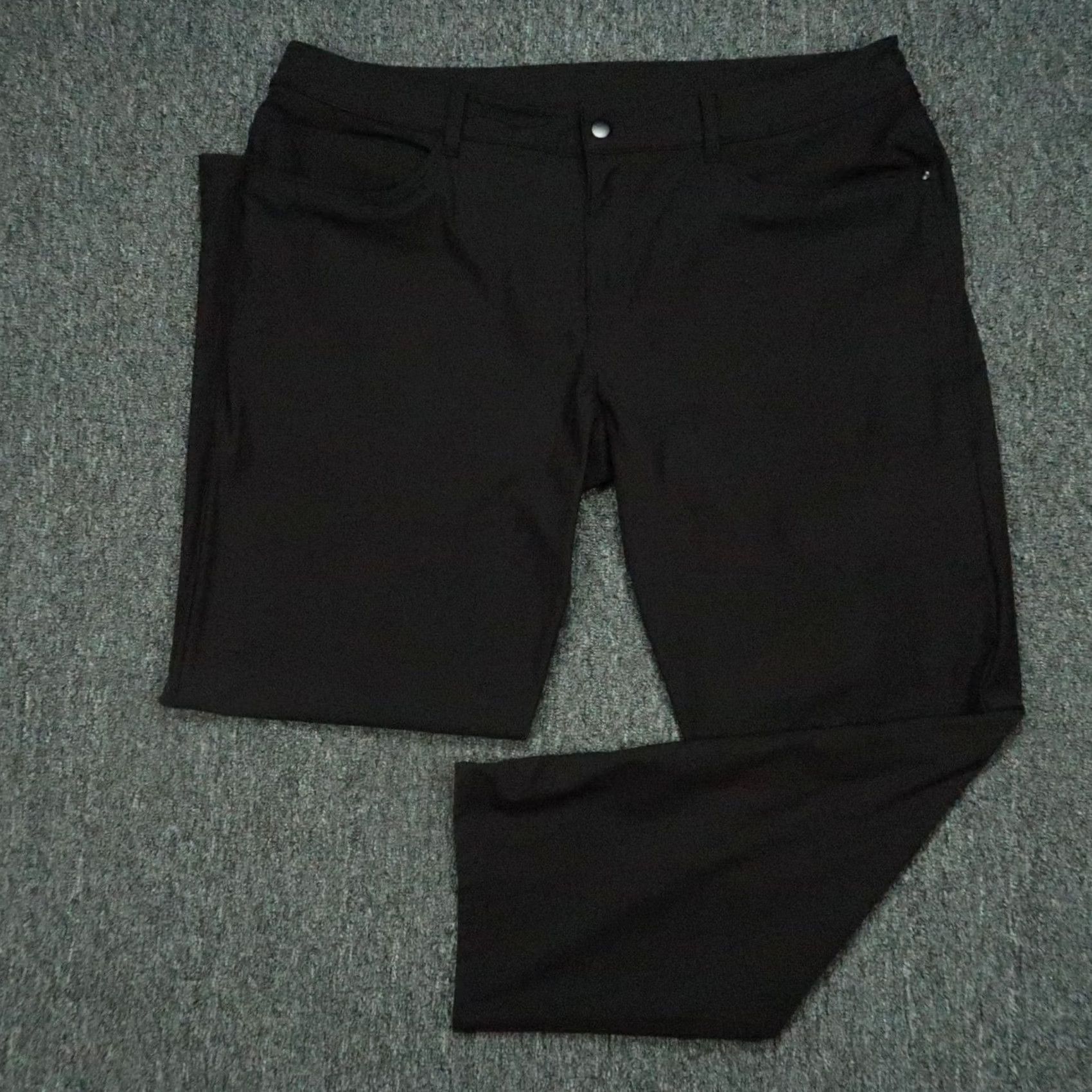 Lululemon Lululemon Pants Mens 40x31 Black ABC Relaxed Fit 5 Pocket Trouser Warpstreme Chino Size US 40 / EU 56 - 2 Thumbnail
