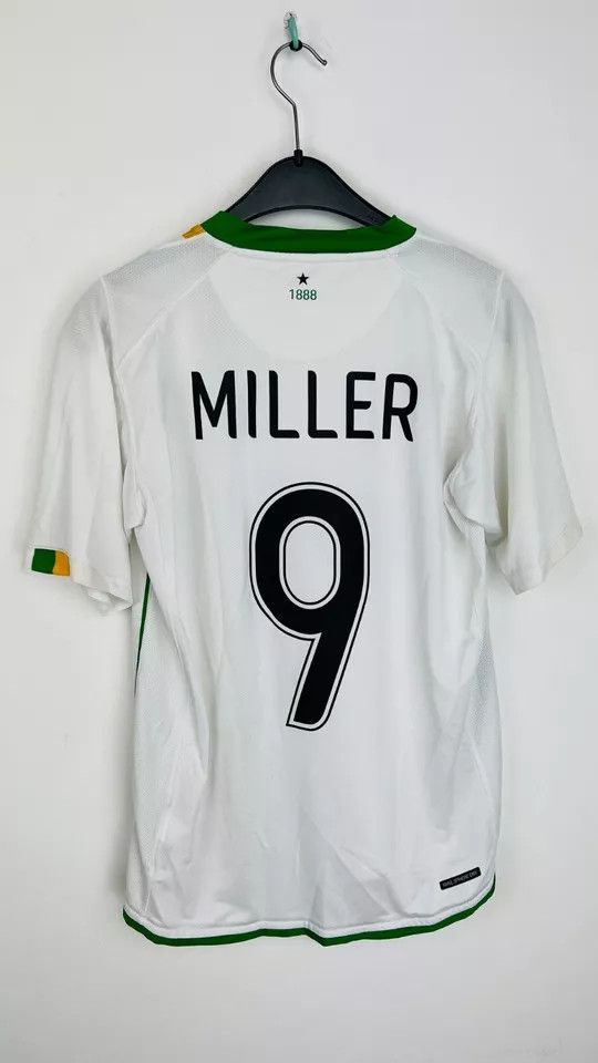 Nike Celtic 2007-08 Third #9 Miller FOOTBALL Kit SHIRT SOCCER Size US S / EU 44-46 / 1 - 3 Thumbnail