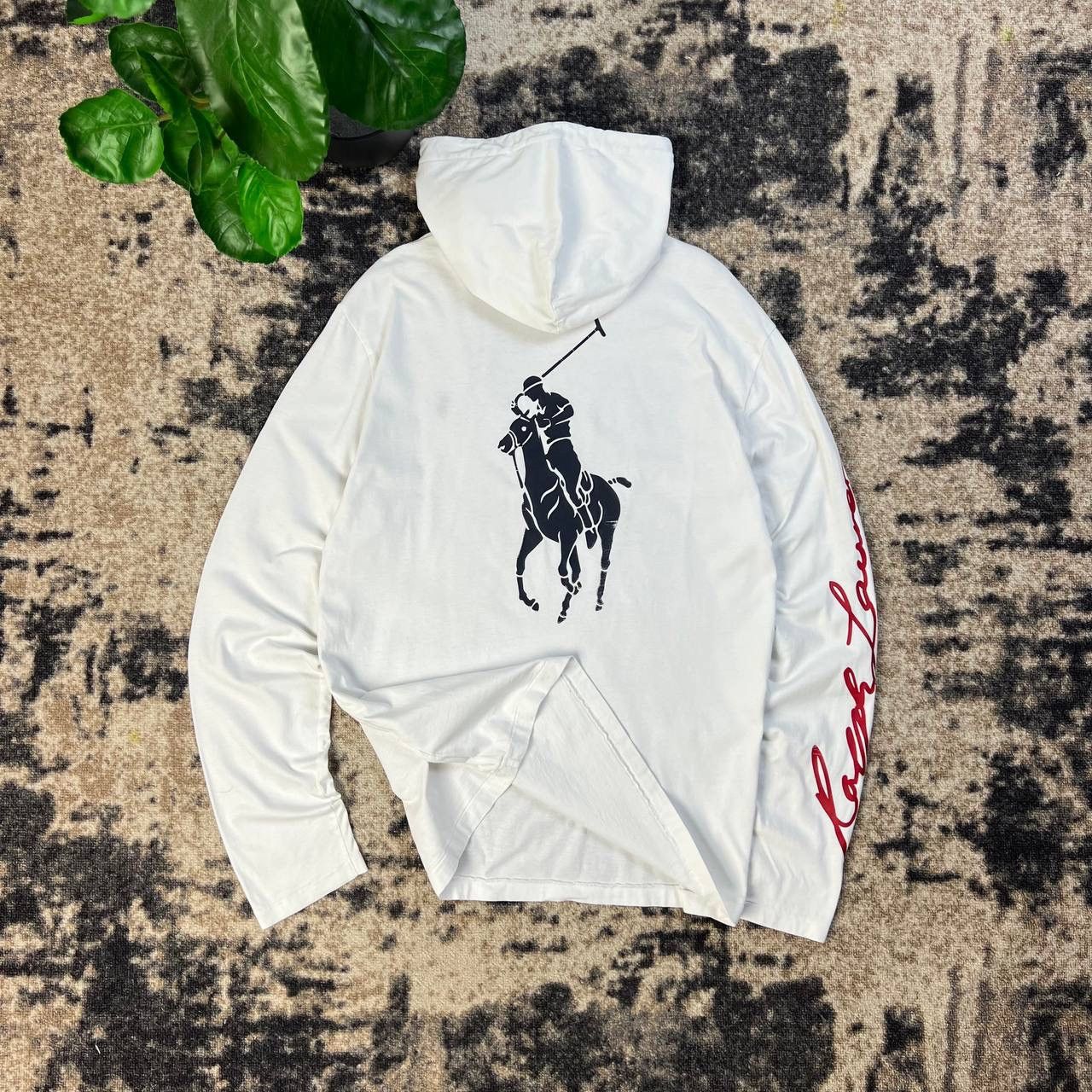Polo Ralph Lauren Polo Ralph Lauren Luxury Big Logo Hoodie Streetwear Style Size US M / EU 48-50 / 2 - 1 Thumbnail