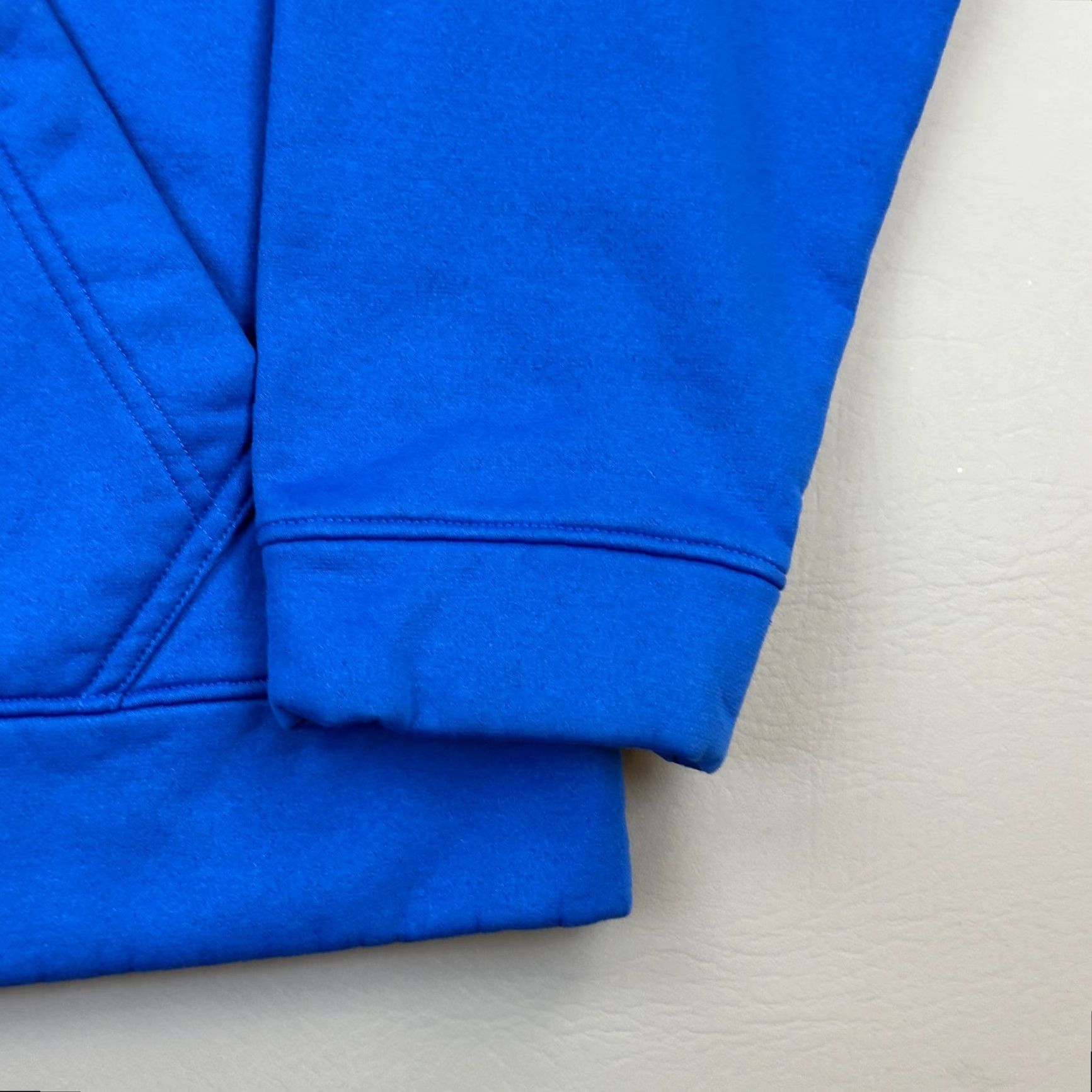 Under Armour Under Armour Hoodie Mens Large Blue UA Fleece Pullover Logo Graphic Embroidered Pocket Regular Knit Sweatshirt Size US L / EU 52-54 / 3 - 3 Thumbnail