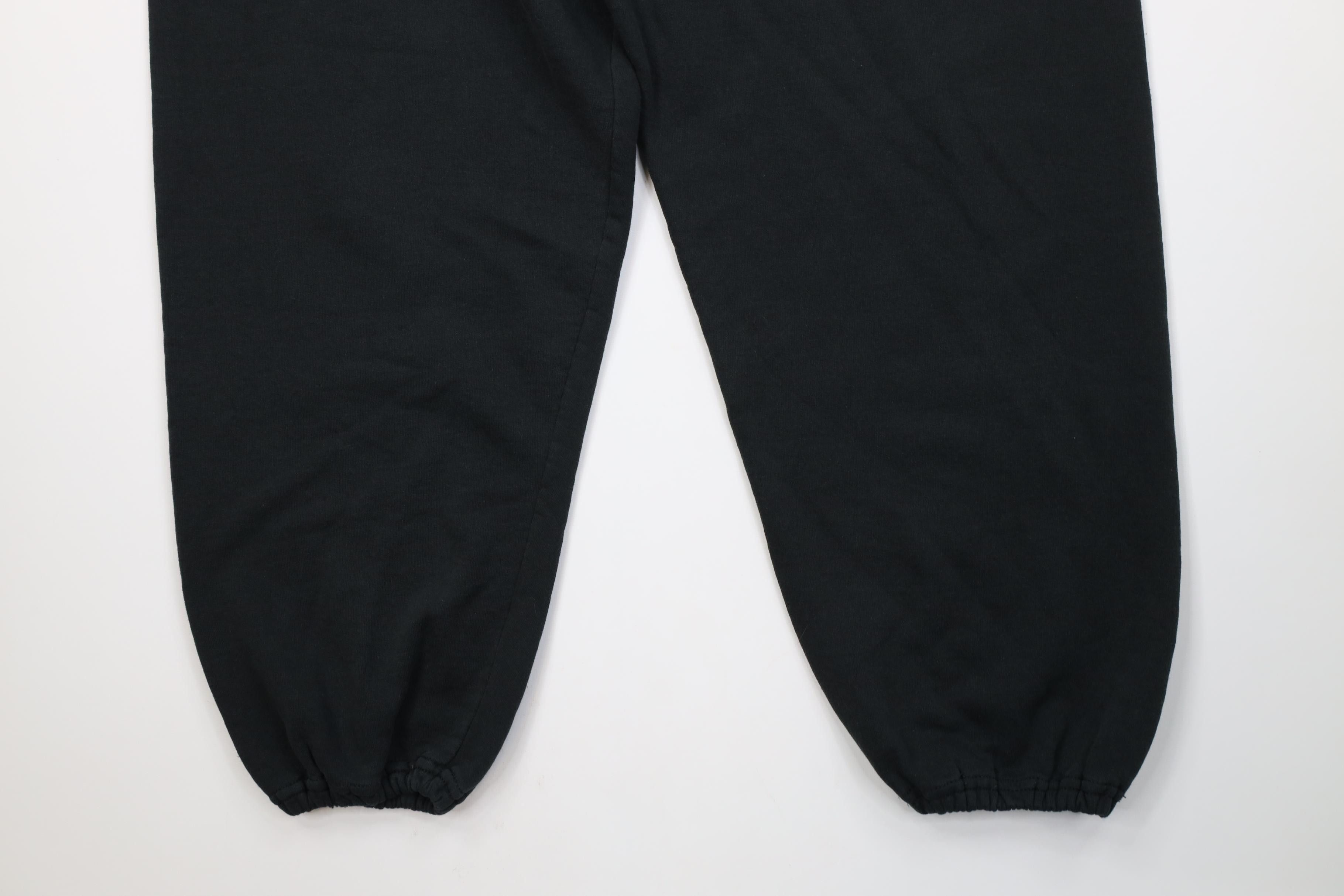 Vintage Vintage 90s Y2K Streetwear Sweatpants Joggers Pants Black Size US 38 / EU 54 - 11 Thumbnail