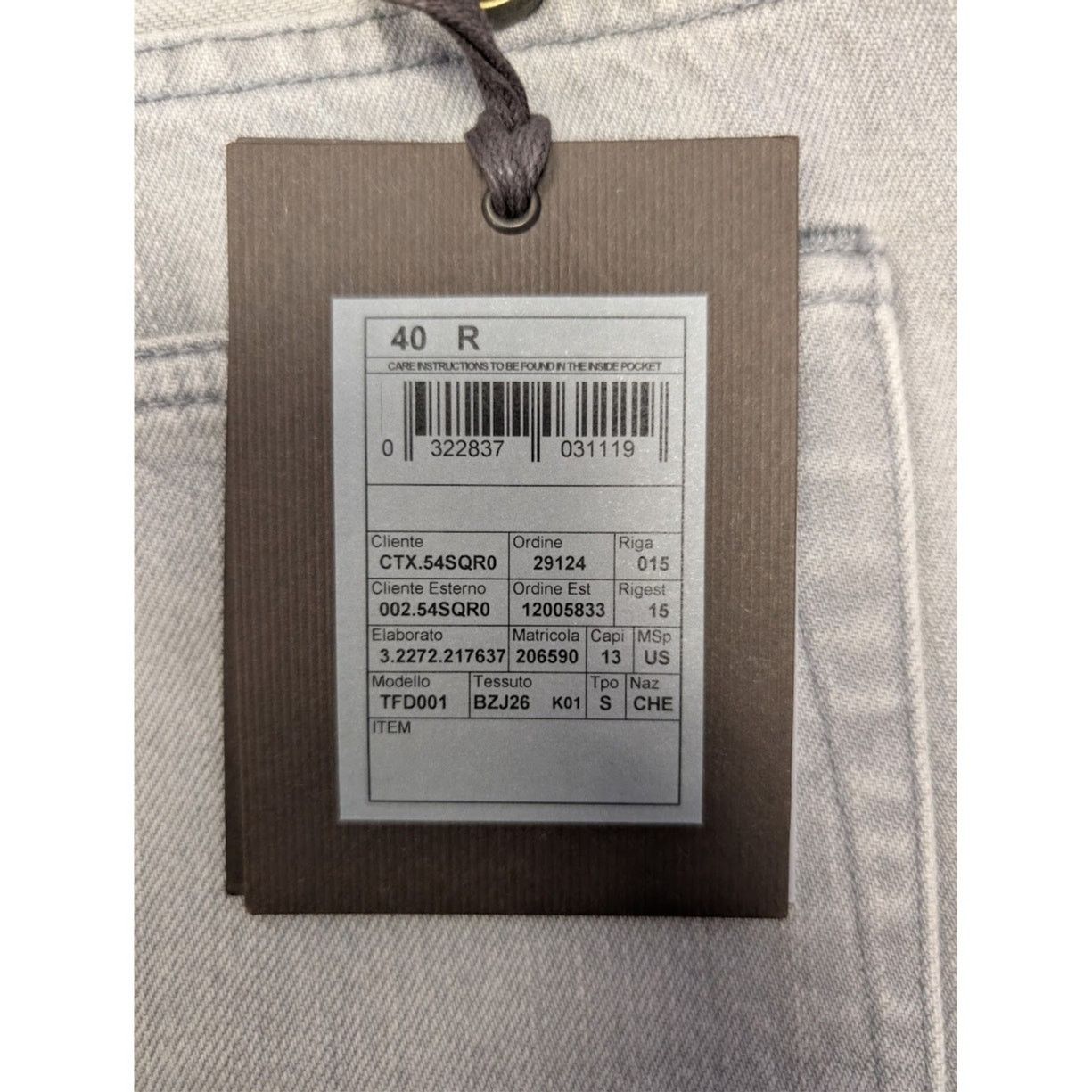 Tom Ford o1rshd1 Slim Jeans in Grey Size US 40 / EU 56 - 21 Thumbnail