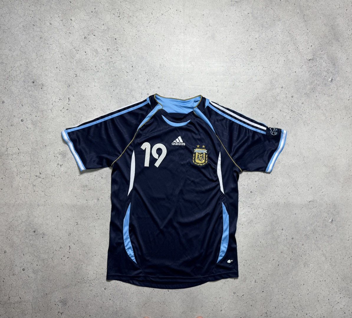 Adidas Adidas Argentina Team Lionel Messi #10 2006 Soccer Jersey Size US XL / EU 56 / 4 - 2 Thumbnail