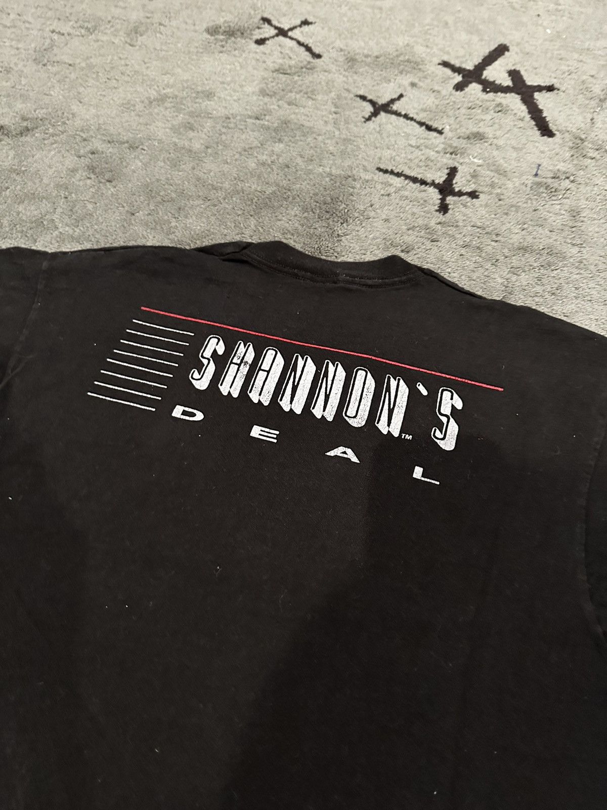 Band Tees × Vintage Vintage “Shannon’s Deal” Corset Lace Print Tee Shirt Size US L / EU 52-54 / 3 - 5 Thumbnail