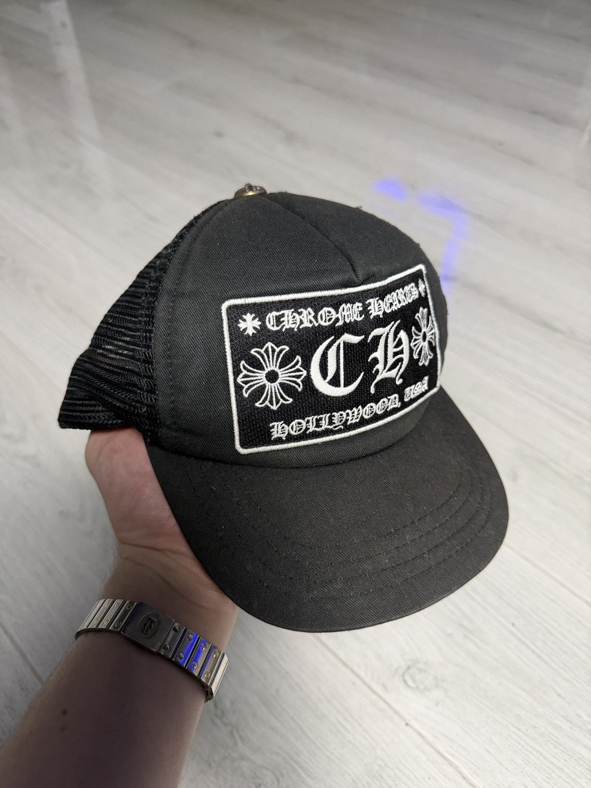 Chrome Hearts Chrome Hearts Hollywood Trucker Hat Size ONE SIZE - 1 Thumbnail