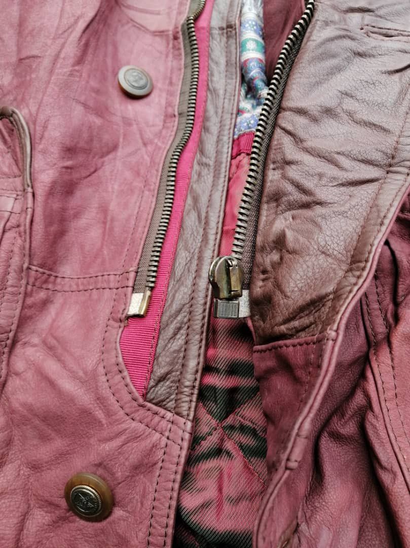 Designer Pellet Foreight Made In Italy Leather Jacket Size US M / EU 48-50 / 2 - 8 Thumbnail