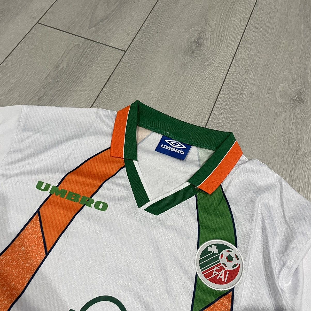 Umbro × Vintage Vintage Umbro FAI Ireland Soccer Jersey Opel Football Y2K Size US L / EU 52-54 / 3 - 3 Thumbnail