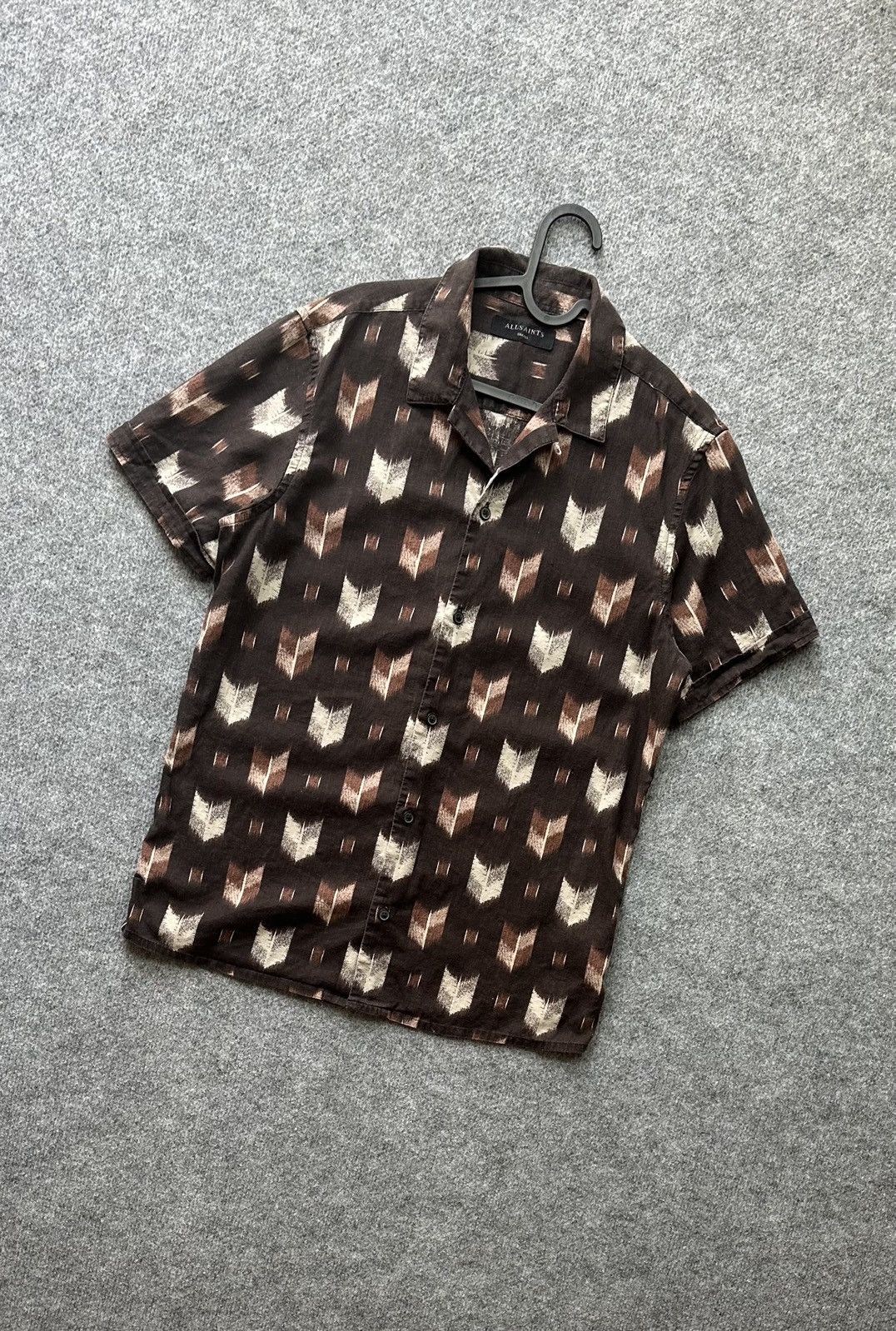 Allsaints Crazy linen shirt AllSaints Size US S / EU 44-46 / 1 - 1 Thumbnail