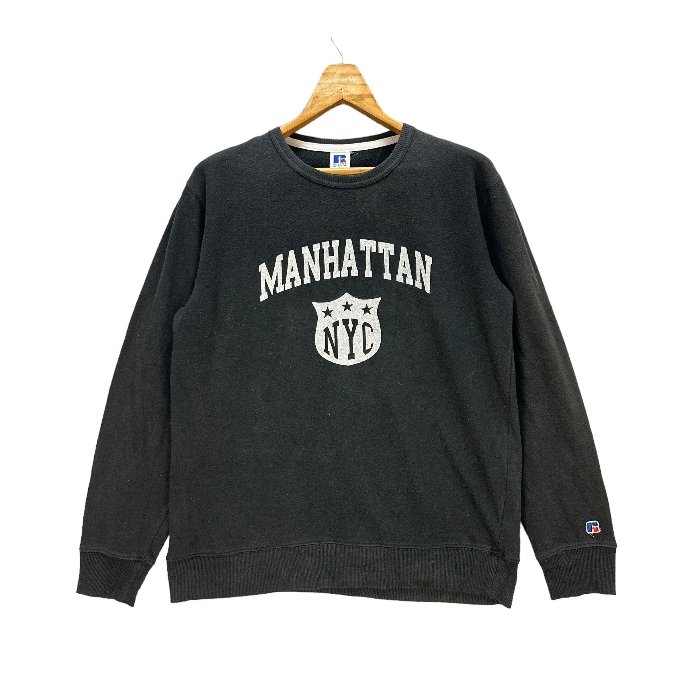 Manhattan Portage MANHATTAN NYC BIG LOGO RUSSEL SWEATSHIRT #A1-0003 Size US L / EU 52-54 / 3 - 1 Thumbnail