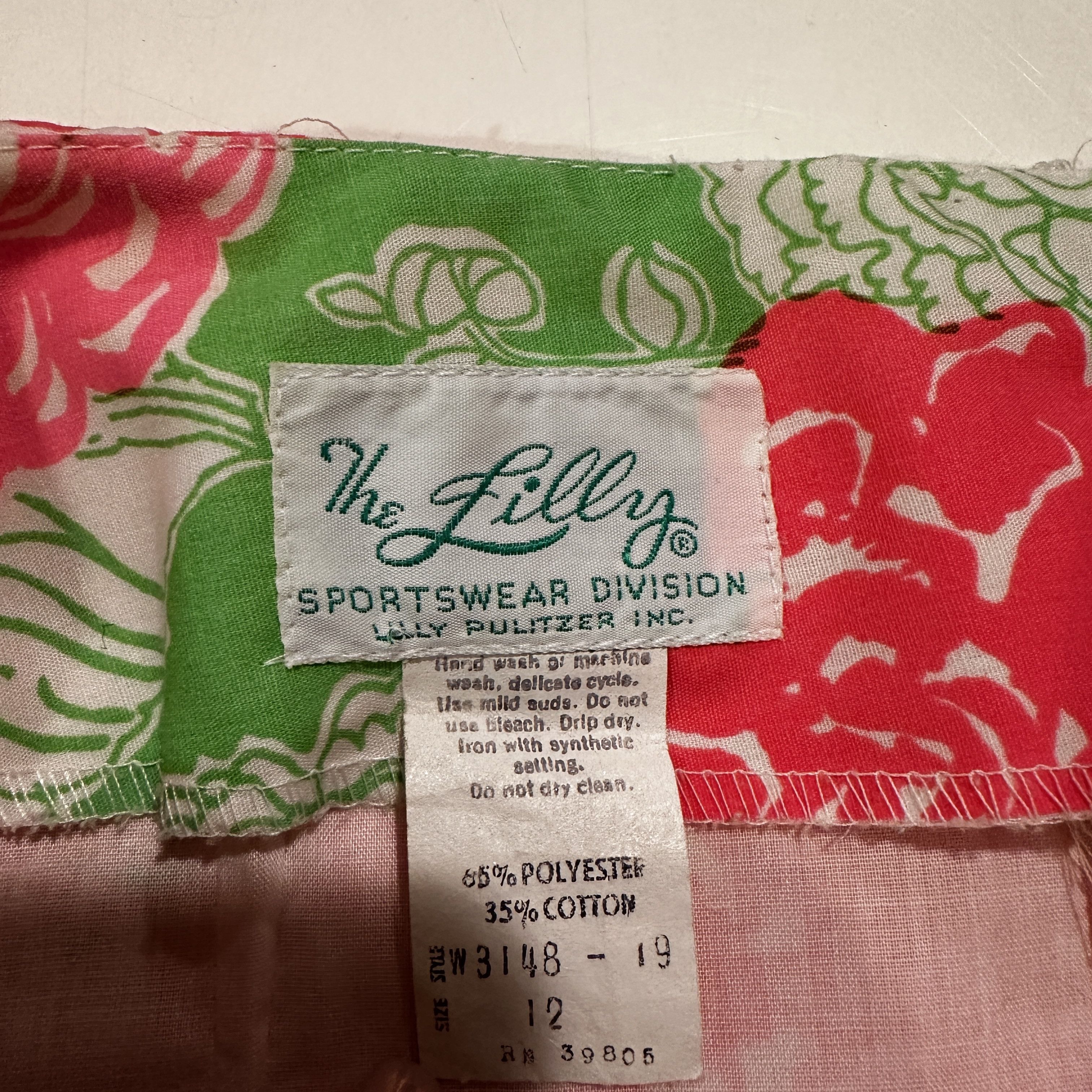 Lilly Pulitzer Lilly Pulitzer THE LILLY White Label Vintage Size 34" / US 12 / IT 48 - 10 Thumbnail
