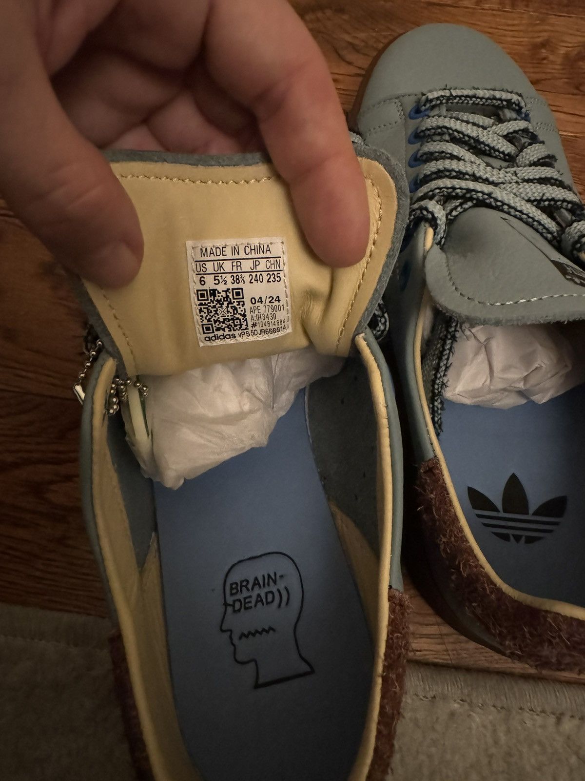 Adidas × Brain Dead BRAIN DEAD X ADIDAS STAN SMITH Size US 6 / EU 39 - 9 Thumbnail