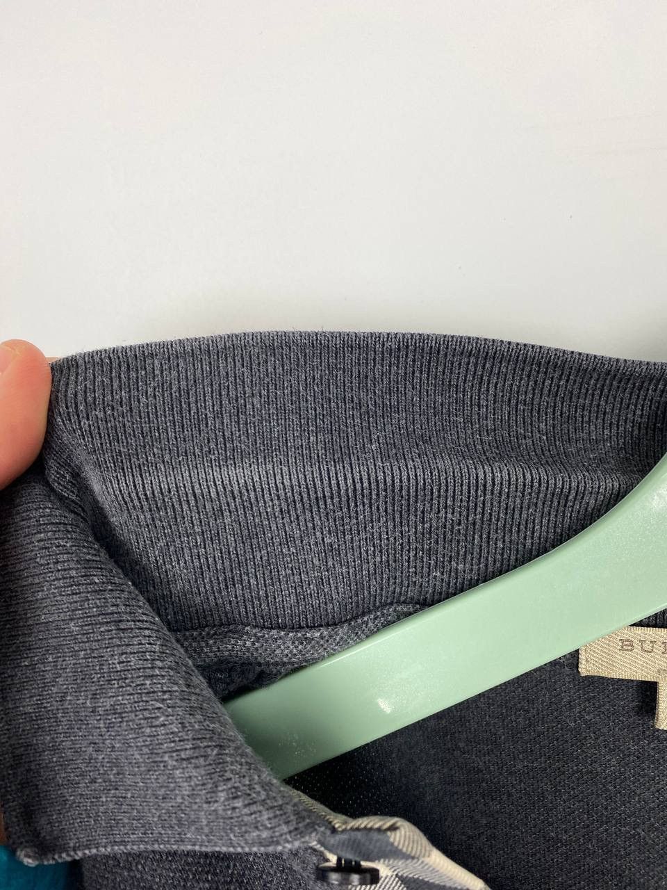 Burberry Burberry Brit Logo Long Sleeve Polo Shirt like Ralph Size US XL / EU 56 / 4 - 6 Thumbnail