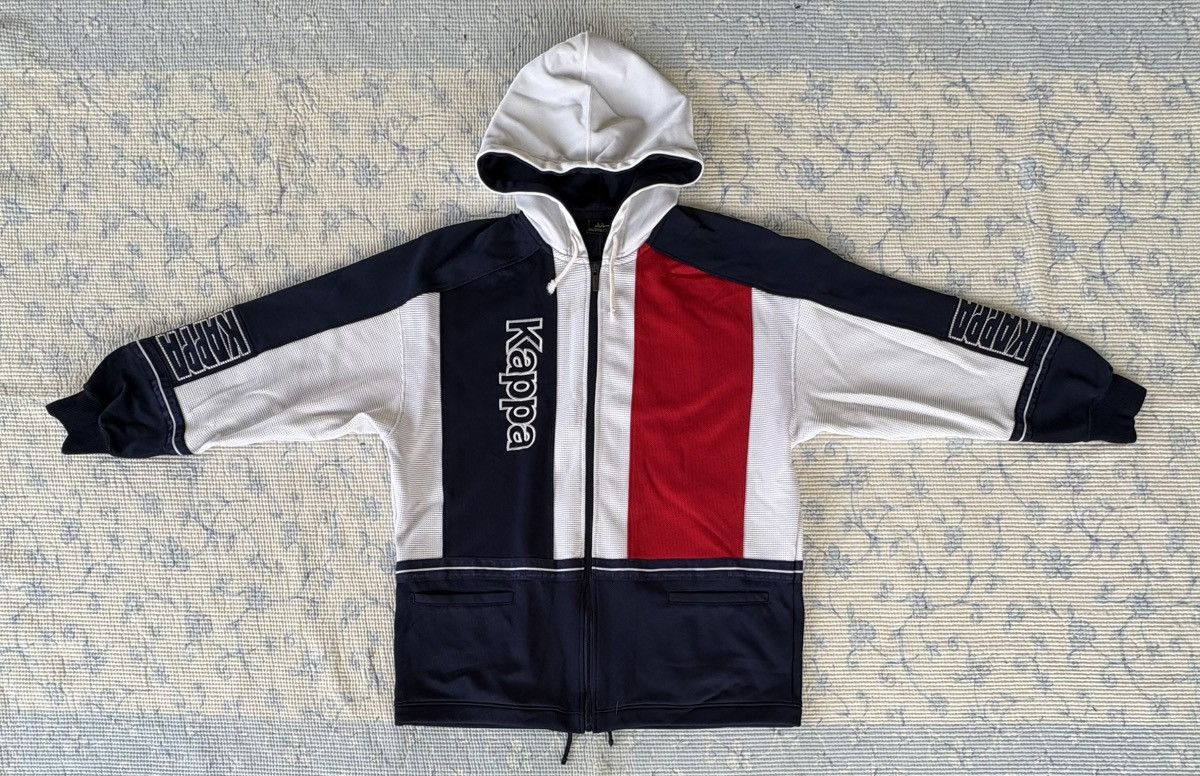 Kappa Kappa Sweater Jacket France Flag Color Size US L / EU 52-54 / 3 - 1 Thumbnail